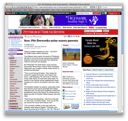 Pitt Tribune